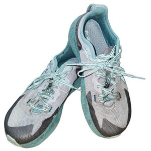 Altra Gray and Teal Women's Timp 4 Trail Running Shoes. Sz. 8.5